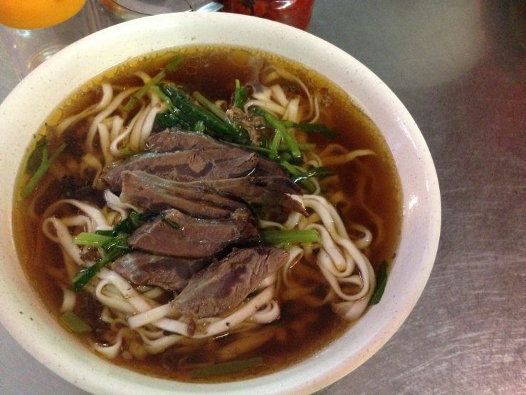 Taiwan beef noodles
